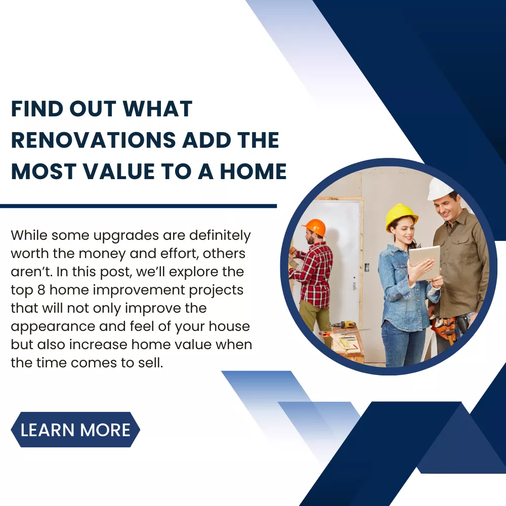 what renovations add the most value to a home