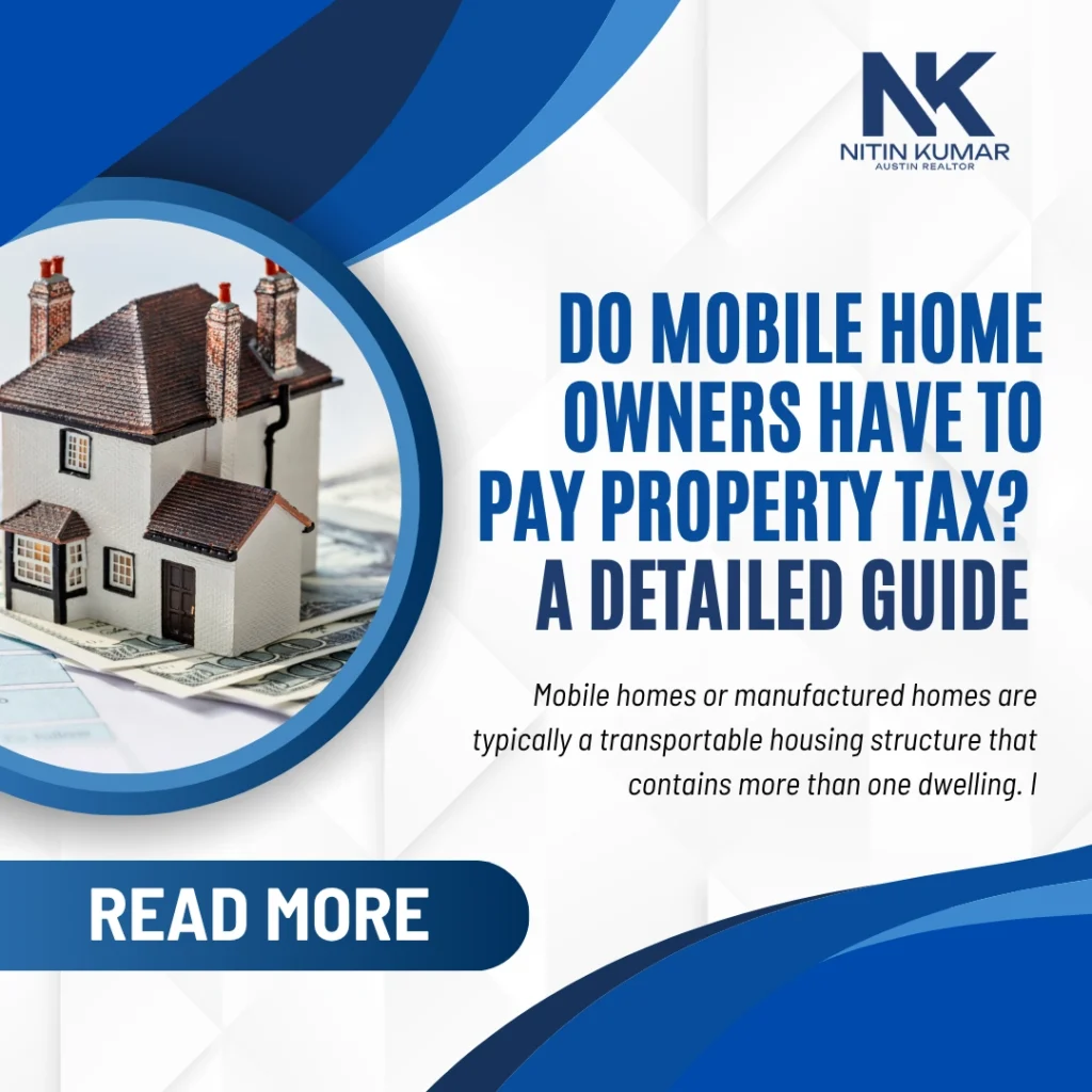 do mobile home owners have to pay property tax